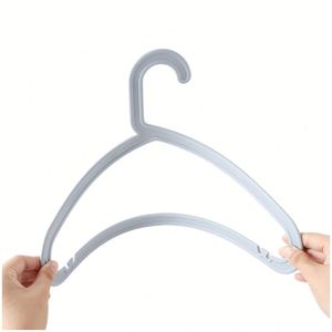 Cheap Traceless Hanger Adult Multi-functional Non-slip Laundry Clothes Hanging Hanger Wardrobe Household Plastic Clothing Opp / - Product Image 3