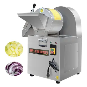 Automatic Vegetable Dicing Machine Potato Onion Cabbage Shredder Dicer Slicer Chopper Fruit Chopping Machine