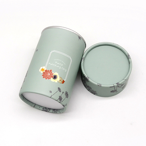 Caja redonda <span class=keywords><strong>de</strong></span> grado alimenticio, cilindro elegante, embalaje <span class=keywords><strong>de</strong></span> regalo <span class=keywords><strong>de</strong></span> té, cartón, tubo <span class=keywords><strong>de</strong></span> té <span class=keywords><strong>de</strong></span> papel cilíndrico - Product Image 2