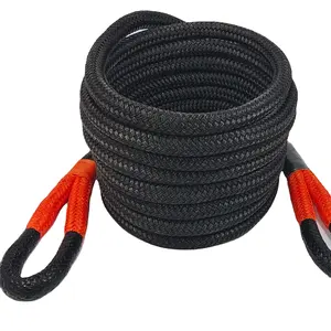 HYROPES HOTSALE 2024 Extreme Duty 30% Elasticity Energy Snatch Strap For 4x4 Offroad