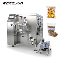 Machine de scellage automatique haute précision |   Nouvelle machine d'emballage de sachets préformés de qualité alimentaire pour le scellage, le pesage et le remplissage de tasses et de canettes