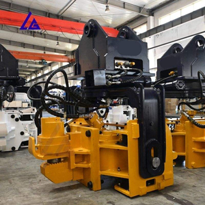 Kentsel inşaat projeleri için düşük gürültü sessiz tip rotasyon Vibro çekiç hidrolik kazık çakma makinesi - Product Image 6