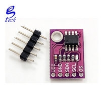 Modul Sensor Suhu Presisi Tinggi, Antarmuka I2C Kecepatan Tinggi, Papan Pengembangan Deteksi Suhu Digital
