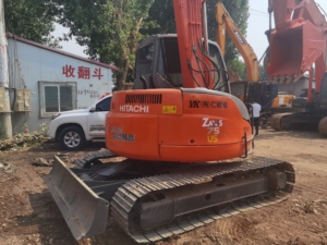 Hitachi ZX75US Hydraulic Excavator Original Factory Paint Short Tail <b>Small</b> Construction Machinery - Product Image 5