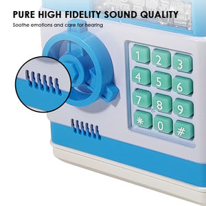 공장 도매 <span class=keywords><strong>ATM</strong></span> 암호 돈 상자 어린이를위한 전자 은행 안전 돈 상자 - Product Image 2