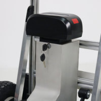 EmssRobot Hopper X Chariot monte-escalier motorisé pliable et portable en aluminium robuste, capacité de charge 200 kg, OEM