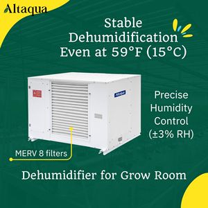 Deshumidificador Industrial para Cuarto Vegetativo, Control de Humedad de Precisión, Profesional - Product Image 1