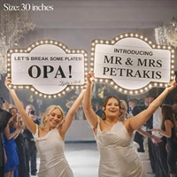 Panneau lumineux LED personnalisé pour service de bouteilles de mariage, panneau de club de mariage, panneau LED personnalisé étanche pour anniversaire, fête de mariée, événement, enseigne lumineuse