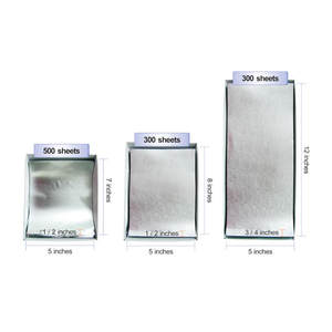 ฟอยล์อลูมิเนียมกันลื่นแบบนูนลาย OEM สำหรับมืออาชีพ พิมพ์ลายตามสั่ง สำหรับฟอยล์ทำสีผม ไฮไลท์ และย้อมสีผมในร้านเสริมสวย - Product Image 6