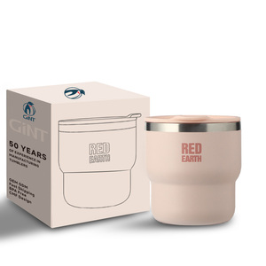 Tùy chỉnh cách điện 320ml thép không gỉ chân không Tumbler uống ly cà phê với logo và nắp đậy - Product Image 2