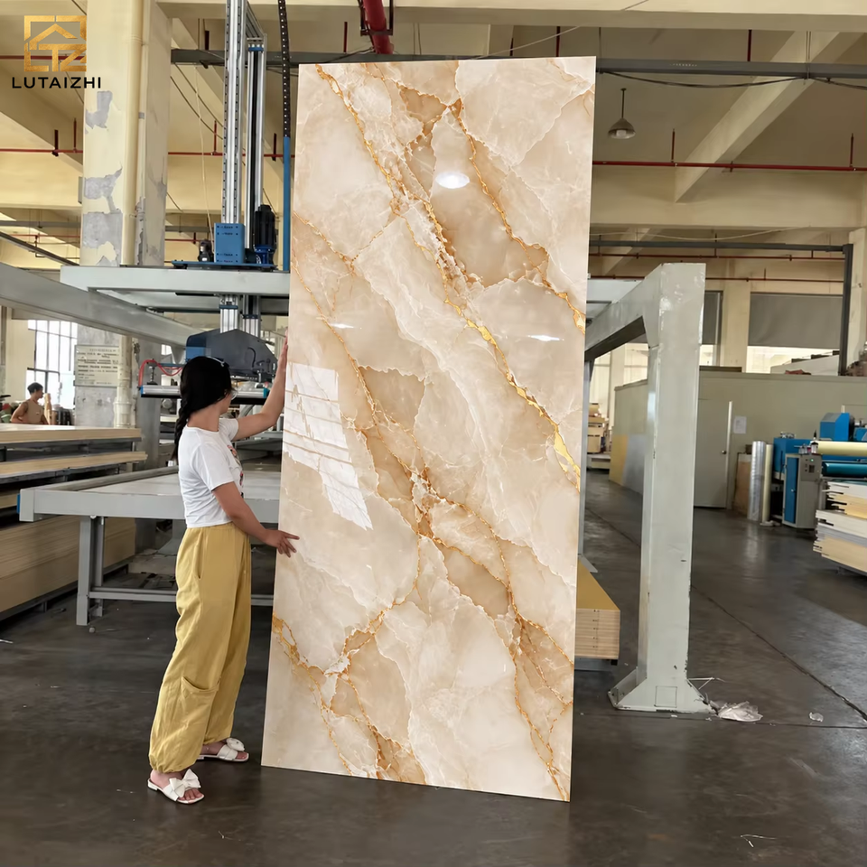 Modern UV Marble PVC Wall Panels Waterproof Sheet PVC Cladding Boards ...