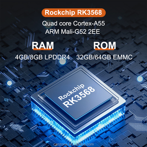 Sản xuất cung cấp 4GB/32GB rk3568 thông minh trực tuyến wifi6 bt5.2 1000m RJ-45 New Android đời cáp TV Box - Product Image 6