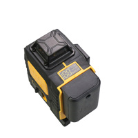 Niveau laser industriel à faisceau vert 16 lignes 3D Auto-rotatif Auto-nivelant 4D Laser croisé avec alimentation par batterie Garantie 1 an DIY
