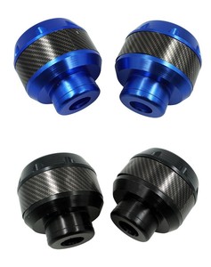 Pièces détachées pour motos Mocell CNC, protège-carter en aluminium, protection contre les chutes, décorateur en fibre de carbone, universel, anti-chute, pour fourche avant - Product Image 5