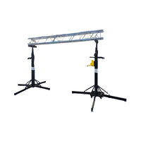 Soporte de Truss con Manivela para Alquiler de Pantallas LED para Eventos al Aire Libre, Torre Elevadora para Escenario con Iluminación y Manivela para Truss Publicitario para Uso en Medios