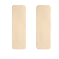 Bande de soutien-gorge invisible en silicone réutilisable pour femme, effet liftant et de maintien, anti-affaissement, sans bretelles, avec cache-tétons invisibles