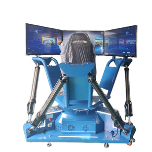 Máquina de Juego de Carreras de Autos con 6 Grados de Libertad y 3 Pantallas, Simulador de Conducción Dinámica, Cabina de Carreras - Product Image 4