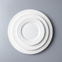 Assiettes en Porcelaine de Luxe Écologiques Personnalisées de Haute Qualité pour la Restauration et les Mariages – Vente en Gros