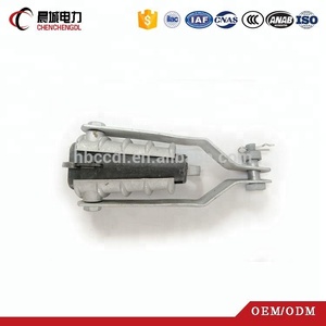 Hebei Offre Spéciale Raccord électrique Pince de suspension isolante en aluminium/pince de contrainte à coin (Type ABC) Produits MV & HV - Product Image 2