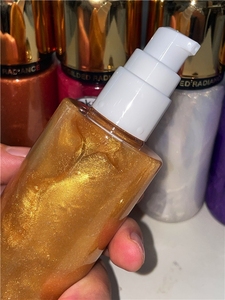 Huile Corporelle Scintillante 4 Couleurs Marque Privée – Éclat Estival Hydratant et Lumineux pour Femme - Product Image 6