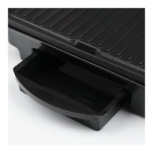 Parrilla Eléctrica de Contacto 1500W Negra y Plateada BS1100 - Product Image 4