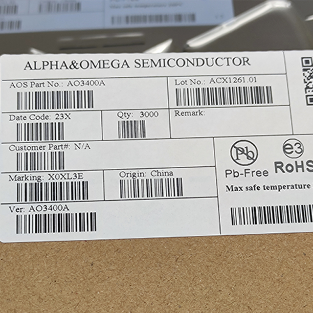 Original and Brand New AO3400A Electronic Component ICs