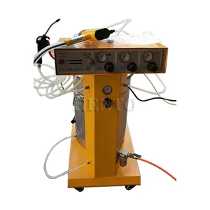 Mesin semprot bubuk elektrostatis dukungan kustom/mesin penyemprot plastik/mesin Pelapis bubuk Manual elektrostatis