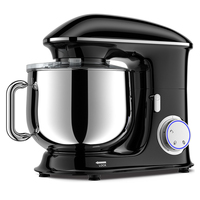 Batidora Eléctrica de Alimentos de 6.5L, 7L, 8L y 10L, Mezcladora de Masa para Pasteles y Pan