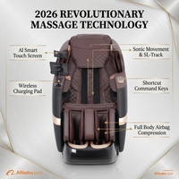 Fauteuil de massage corporel OYEAL de luxe à gravité zéro avec rail SL et mouvement intelligent 3D, vente en gros d'usine, relaxation OEM/ODM