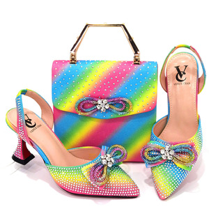 <span class=keywords><strong>Scarpe</strong></span> da sera <span class=keywords><strong>con</strong></span> tacchi alti africani <span class=keywords><strong>scarpe</strong></span> gialle da donna - Product Image 3