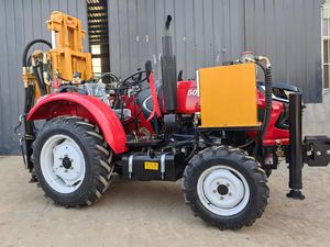 हाथ का दूसरा ट्रैक्टर प्रकार पानी की अच्छी तरह से ड्रिलिंग रिग भूमिगत जल ड्रिलिंग उपकरण - Product Image 5