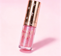 Rouge à Lèvres Liquide Doré Scintillant – Longue Tenue, Haute Pigmentation, Disponible en 6 Couleurs – Produit de Maquillage Miniature en Gros pour Marque Privée