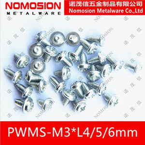 Nomosion Pwms <b>M3</b> L4 5 6mm Phillips Head Self Drilling <b>Screws</b> For Led Strip Light Fixing - Product Image 1