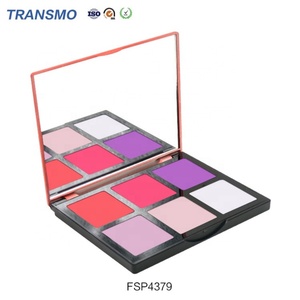 Estuche de sombra de ojos vacío de 6 colores de marca privada al por mayor, estuche de paleta de sombra de ojos personalizado vacío de 6 colores con espejo - Product Image 4