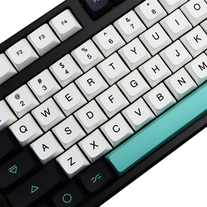 Capuchons de touches géoma pbt XDA pour Gateron Kailh Cherry MX Switch 129/84/74/68/104 clavier 7u <span class=keywords><strong>barre</strong></span> d'<span class=keywords><strong>espace</strong></span> fendue 64/61 touches - Product Image 2