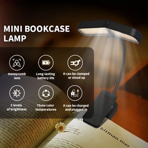Best Seller EGH Book Reading Light Lamps Lightweight Rechargeable Long Lasting <b>Adjustable</b> Mini Book Reading Light Lamps - Product Image 2