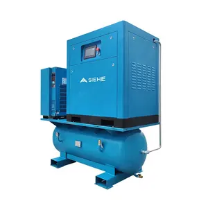 SIEHE Silent Small Size 2-in-1 Air Compressor compresor de aire 7.5kw CE Approved Industrial Compressors