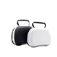 Étui de transport EVA à double fermeture à glissière pour manette de jeu PS5 Pochette de protection portable avec caractéristiques de voyage