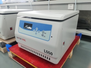 צנטריפוגה במהירות נמוכה L550 להפרדת דם עם צנטריפוגה לתרבית תאים רוטור נדנדה - Product Image 4