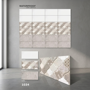 Douche moderne 30x60 cm Salle de bain 300x600mm Céramique décorative intérieure Carrelage de sol et de mur Entreprise directe Fournisseur de salle d'exposition - Product Image 5