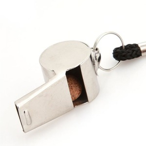 <span class=keywords><strong>Sifflet</strong></span> de voix de sauvetage de l'<span class=keywords><strong>arbitre</strong></span> en acier inoxydable - Product Image 3
