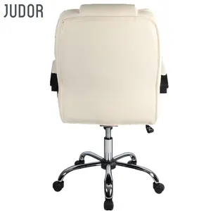 Judor rahat yüksek geri deri ayarlanabilir ofis koltuğu masası