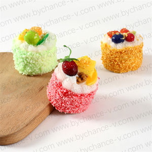 ชุดตกแต่งเค้กจิ๋วจำลอง สวยงามเหมือนจริง สำหรับจัดแสดงบนโต๊ะบุฟเฟ่ต์ ร้าน<span class=keywords><strong>อาหาร</strong></span> และตกแต่งโรงแรม - Product Image 5