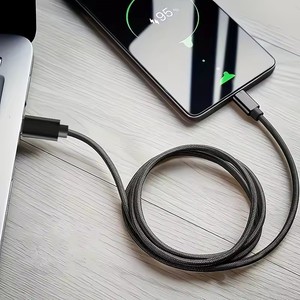 <span class=keywords><strong>สาย</strong></span><span class=keywords><strong>ชาร์จ</strong></span> USB Type C 2หัวชนิด C, <span class=keywords><strong>สาย</strong></span> USB Type C แบบถักชนิด C - Product Image 6