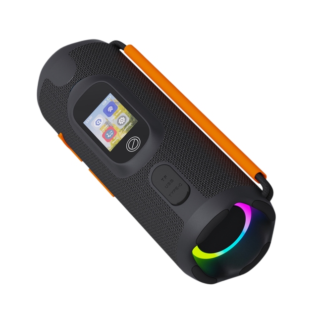 20W Portable Bluetooth V5.3 Speaker Big Bass Type C Rechargeable Wireless Plastic Cabinet Outdoor Party Use