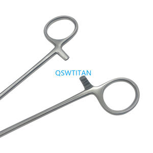 Baja tahan karat Tang hemostatik penjepit becak ginjal 18/20/13.8/24.5cm alat kecantikan klem pengunci forsep arteri 1 buah - Product Image 6