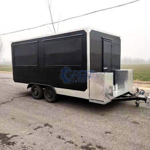 Full Equipped Concession Trailer American Standard Fast Mobile Kitchen Food Trucks Trailer for Sale in Usa - Product Image 5