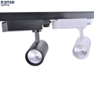 Ronse Gallery <span class=keywords><strong>LED</strong></span> Rail hệ thống chiếu sáng nhấp nháy miễn phí 10-60 độ Chùm tia góc điều chỉnh Zoomable 10 Wát theo dõi ánh sáng xi lanh - Product Image 3