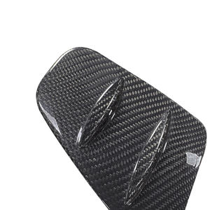 Para <span class=keywords><strong>Fiat</strong></span> 500 de <span class=keywords><strong>2021</strong></span> a 2023, Accesorios Exteriores de Fibra de Carbono Real, Cubierta Decorativa Central para la Luz Trasera - Product Image 3