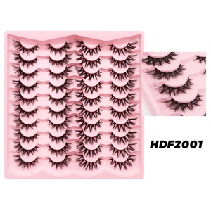 Cils synthétiques en faux vison 3D multicouches, plateaux de cils 20 paires, vente en gros MAGEFY, épaisseur 0,07 mm, personnalisables - Product Image 5